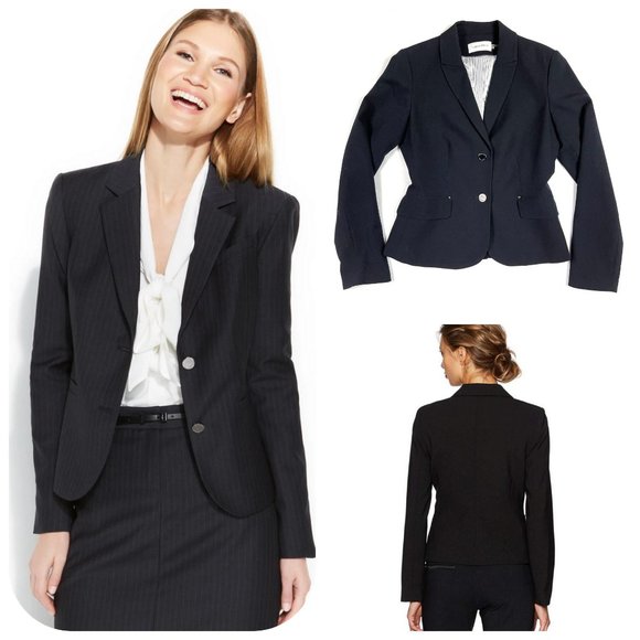 Calvin Klein Jackets & Blazers - Calvin Klein black blazer/jacket 4